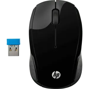 Mouse Inalámbrico HP 200 Negro - X6W31AA