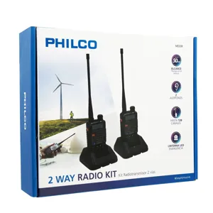Kit Radiotransmisor Philco 33PHLMD33R Doble Banda con Pantalla LCD y Accesorios - 33PHLMD33R