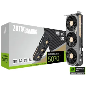 Tarjeta de Video ZOTAC RTX 5070 Ti SOLID SFF OC de 16GB GDDR7 - ZT-B50710J3-10P