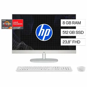 AIO 24-cr0000a Ryzen 3 7320U 8GB 512GB 23.8"  Win11H pn BP2E5LA