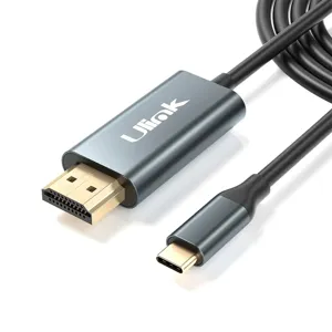 Cable USB C a HDMI 4K 60Hz, metalico de  1,8mts / UL-CHDMI180 - 0060189