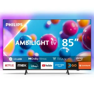 Smart TV Philips 85 Ambilight TV 4K UHD - 85PUD8209