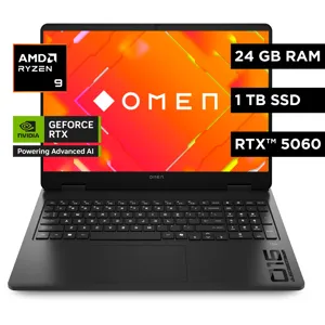 Notebook HP OMEN 16-AP0008LA AMD Ryzen 9 8940HX 24GB 1TB SSD NVIDIA RTX 5060 8GB 16" 2K 144Hz, W11 - C2DA1LA