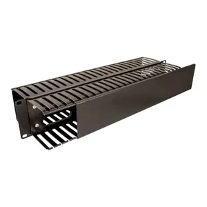 Ordenador De Cables Para Rack 19 2u Plastico Negro - NT-M018B