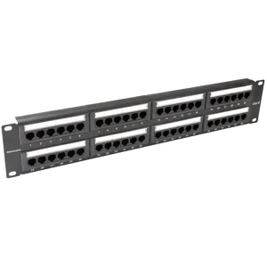 Patch Panel Cat6 48 puertos 2U - AW-PPC648