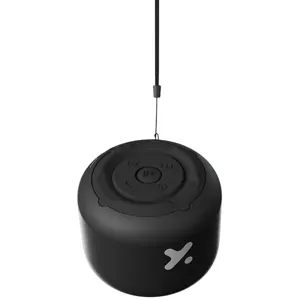 Parlante Inalámbrico Portatil, Bluetooth 5.3, TWS Estereo, IPX7 Resistente al Agua, 3W, Bateria 1800mAh, USB-C, Compacto, Negro -  XTS-605