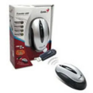 MOUSE OPTICO inalambrica Traveler 600, USB Silver, bajo consumo