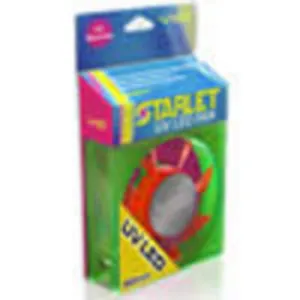 Ventilador UV c/ LED NARANJO-VERDE STARLET 80MM UVLED80-GO