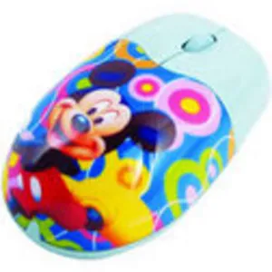 MOUSE MICKEY MULTICOLOR OPTICO  USB 800DPI  D9005-1