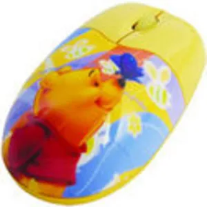 MOUSE WINNIE MARIPOSA OPTICO  USB 800DPI  D9005-3