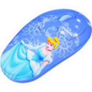 MOUSE CENICIENTA ESTRELLA OPTICO  USB 800DPI D9001-5