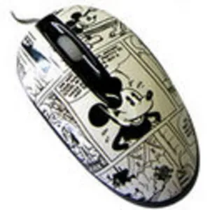 MOUSE MINI RETRO NEGRO OPTICO  USB 800DPI