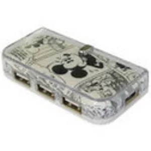 MINI HUB 4PTOS MICKEY PLASTICO USB2.0