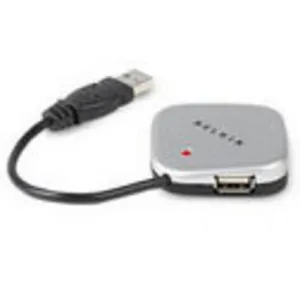 ULTRA MINI HUB DE 4PUERTOS USB 2.0 P/N F3U407