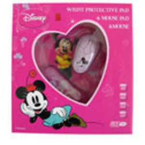 COMBO MOUSE MINNIE ROSADO CON APOYA MUÑECA D9975-2