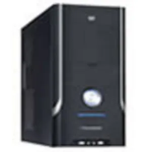 GABINETE MINI-MID RA16A-BK FP 350W c/ 20+4pins black, USB+AV frontal