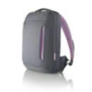 MOCHILA SLIM BAK PACK 15.4" Tela Sintetica GRIS OSCURO/LAVENDER  F8N057-DGV