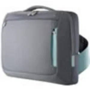 BOLSO MENSAJERO 15.4" GRIS OSCURO/CELESTE  F8N050-DGL