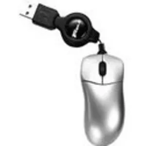 ULTRAMINI MOUSE OPTICO RETRACTIL CON CONEXION USB  PAUM01US