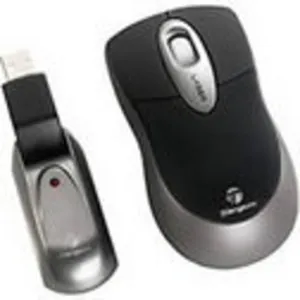 MOUSE OPTICO INALAMBRICO LASER RECARGABLE USB   AMW15US