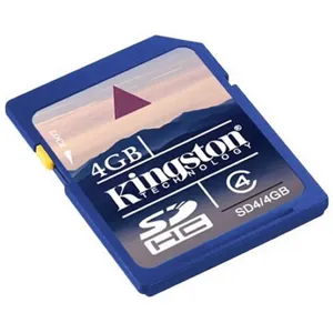 Memoria 4GB SD Card Class4 pn: SD4/4G