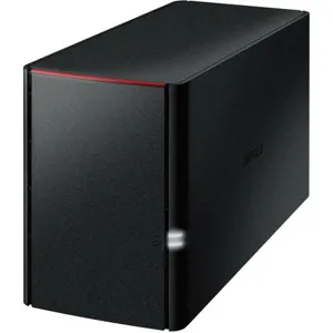 NAS 8TB LinkStation 220 2-Drive (2 x 4 TB) RAID Personal Cloud Storage and Media Server - LS220D0802