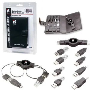 Juego de cables USB y RJ45 para Notebook