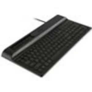 TECLADO CI70 + 2 ENTRADAS US FRONTALES NEGRO SLIM