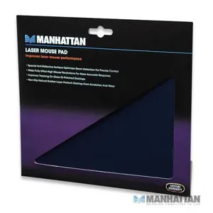 Pad mouse LASER  220x180x1mm color Azul cod. 475228