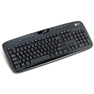 Teclado Multimedia KB-220e. USB. Negro
