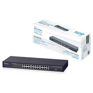 Ether-GSH2404 24-port + 4-MiniGBIC Gigabit switch, 24P totally