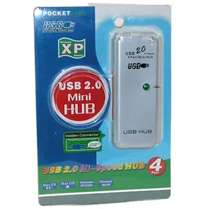 Mini HUB USB2.0 4 Pt SBT-U2HA