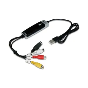 USB 2.0 VIDEO & AUDIO CAPTURAS, CREATOR DE DVD  USB-ECPT