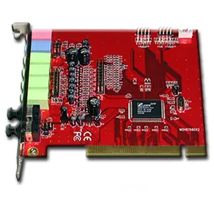 Tarjeta de Sonido 7.1 Canales CMI8768 c/ Fiber connector  SPCMI8768/7.1