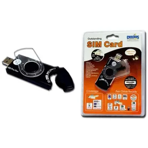 USB 2.0 38IN Card Reader SD (6 en 1) & Lector de tarjeta SIM  CR-318