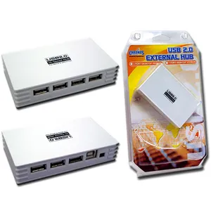 HUB USB 2.0 7 Puertos USB c/ Genesis Chipset  USB2H7-G