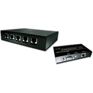 Extensor de Audio y video mediante Cable de red CAT 5 hasta 500m  DLT53S/DLR13S