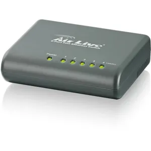 Live-5F switch 5Pt 10/100