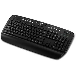 Teclado Multimedia KB-320e. USB. Palmrest Negro pn 31310307104