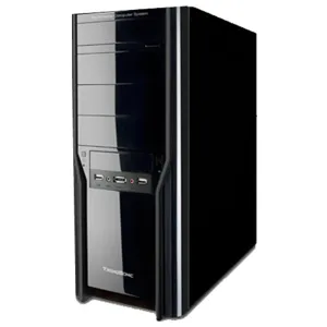 GAB MIDI CR11A-BK/BK FP 450W c/ 20+4pins  USB+AV frontal