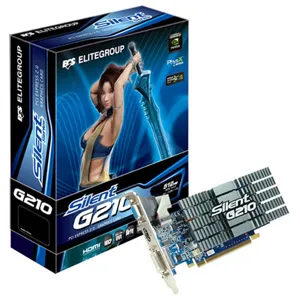 VGA NVIDIA GT210 SILENT SERIES 512MB  VGA DVI HDMI  LOW PROFILE CORE CLOCK 589