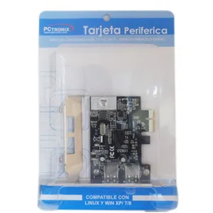 Tarjeta Pci-Express LP 2Puertos USB 3.0 PN:4452