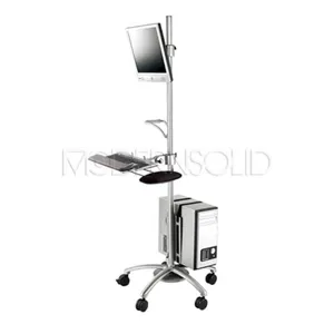 PA-23 soporte workstation móvil médico/ pilar vertical * L1800mm