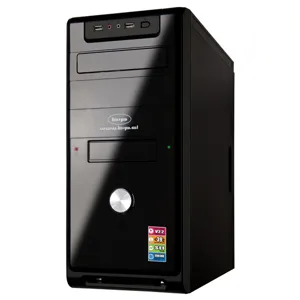 GAB MIDI PU11A-BK/BK FP 450W c/ 20+4pins, USB+AV frontal