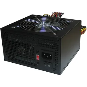FP ATX 600W Black 20+4PIN, CPU4+4PIN+6xMOLEX+2xHDD, 2xSATA,PCI-E 6+2PIN