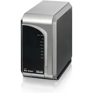 NAS-235 2bahías Network Storage Server no HDD