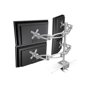 LA-6A7-1 Brazo para 4*Monitores Clamp Sub:700 Ext:800mm 36Kg Max