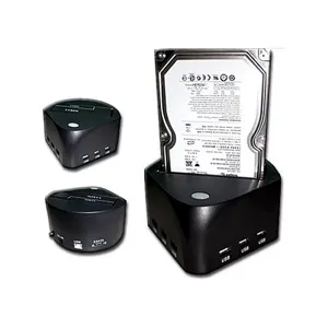 Chronos Cofre USB 2.0 hasta 2.5"/3.5" docking SATA HDD c/ 6 puertos HUB  HD1611U