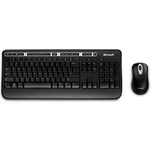 TECLADO y MOUSE  Wireless Media Desktop 1000  USB Negro P/N ZHA-00005