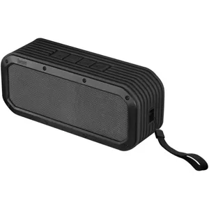 Parlante bluetooth OUTDOOR resistente a agua,polvo y golpes, bateria hasta 12 horas, 14 Watts  / mod. Voombox outdoor negro